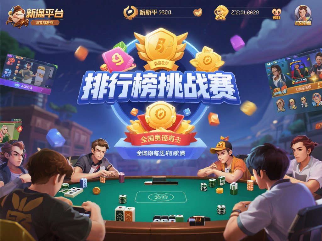 尤其值得一提的是，平台还推出了排行榜挑战赛，玩家可